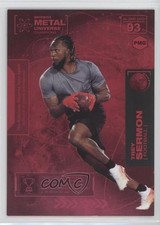 2021 Skybox Metal Universe Champions PMG Red 55/150 Trey Sermon #93 2pw