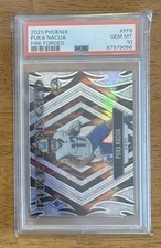 2023 Panini Phoenix - Fire Forged Puka Nacua #FF-8 (RC) PSA 10🔥 Seahawks🔥