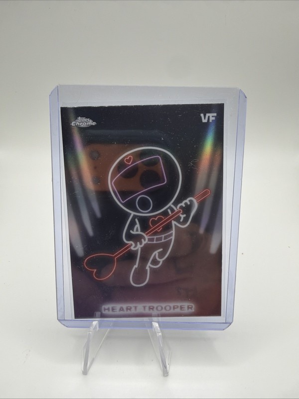 Heart Trooper 2026 Topps Chrome VeeFriends Neon Lights #NE-13