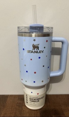 NEW Stanley 40oz Ombre Starry Sparkle Quencher Target Stars Stripes Tumbler