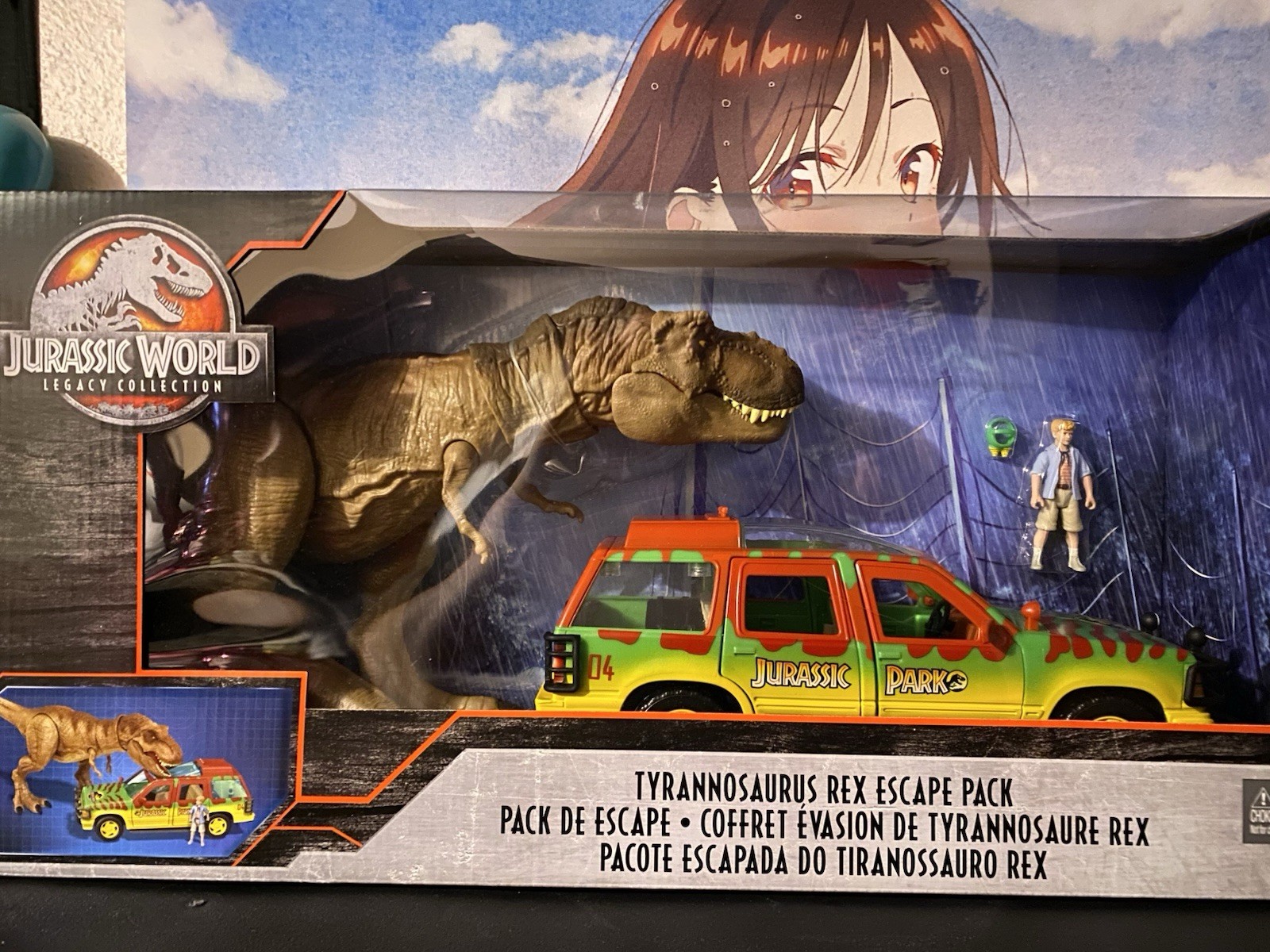 Jurassic World Legacy Collection T-Rex Escape Pack Playset Vehicle Figure