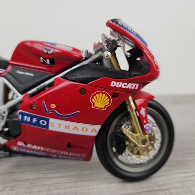 New Ray World Ducati 998 F02 Troy Bayliss #1 Infostrada Diecast 1