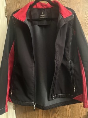 Black And Red Light Weight Woman s Jacket