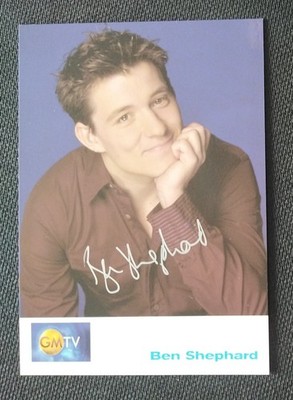 17266 Ben Shephard GMTV Autogrammkarte original signiert