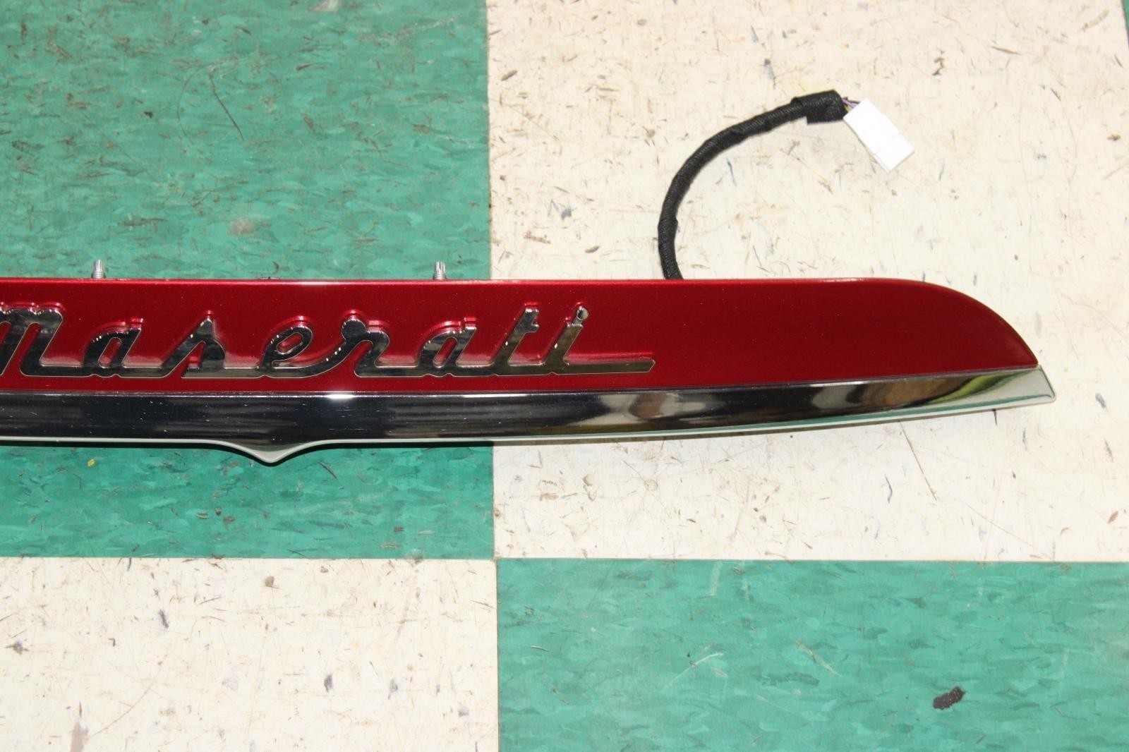 Maserati Ghibli 2014-2017 Rear Trunk lid panel Chrome