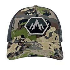 Pnuma Outdoors Hex Camo Trucker Cap Caza OSFM (CP-HX-CZ)