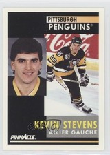 1991-92 Pinnacle French Kevin Stevens #191 uk2