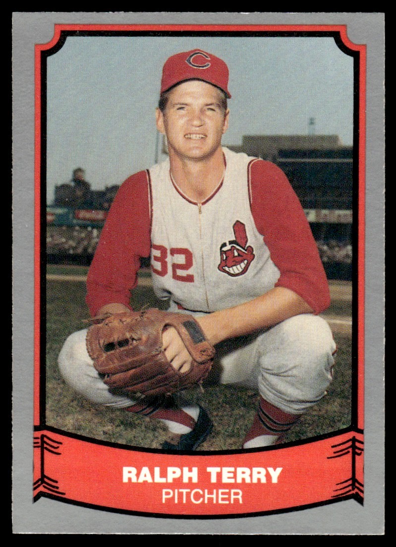 1988 Pacific Legends I Ralph Terry Cleveland Indians #64