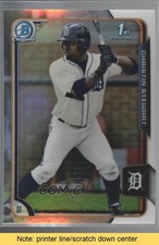 2015 Bowman Draft Chrome Refractor Christin Stewart #178 READ 1u6