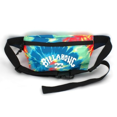 Billabong Tie Dye Rainbow Fanny Waist Pack Bum Bag *hidden flaw