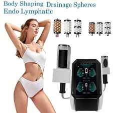 2 in1 9D Inner Ball Roller Machine Lymphatic Drainage Skin Care Body Massage New