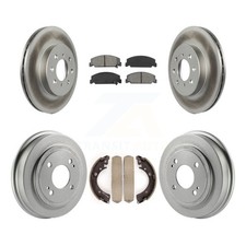 Transit Auto KGS-102226 Brake Disc and Pad Kit Front & Rear for Honda Civic 1997