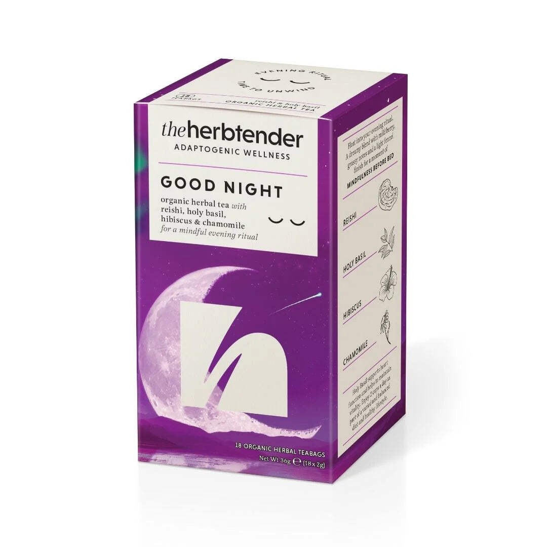Organic Herbal Tea Good Night - The Herbtender - 18 Bags