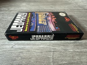 Jeopardy Nintendo Entertainment System NES Box & Manual Only