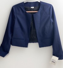 Women s Navy Blue Blazer, Size 40, Brand New with Tags, Stylish Professional