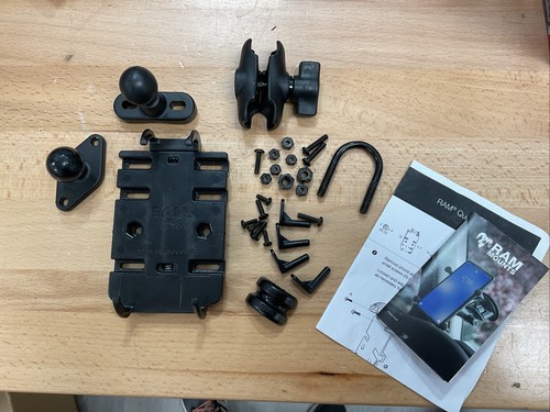 Ram RAM-B-149Z-A-PD3U Quick Grip Mount W/U-Bolt