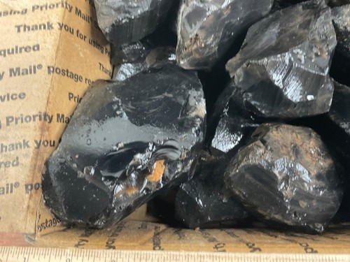Z~ Rainbow Obsidian 20 Lb lote #4