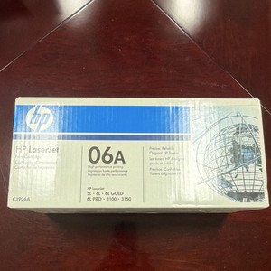 HP 06A Genuine Black Laser Toner Cartridge for LaserJet 5L/6L/3100