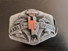 Harley Davidson Buckle Gürtelschnalle, 8 x 6,5 cm Eagle