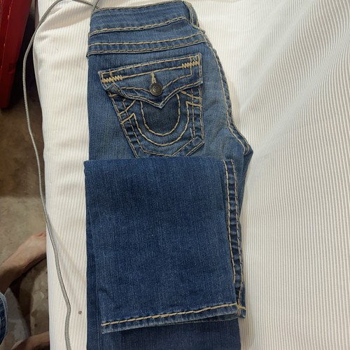 True Religion Jeans Womens 28 Blue Denim Pants Billy Jeans Rn 112790 - Picture 15 of 15