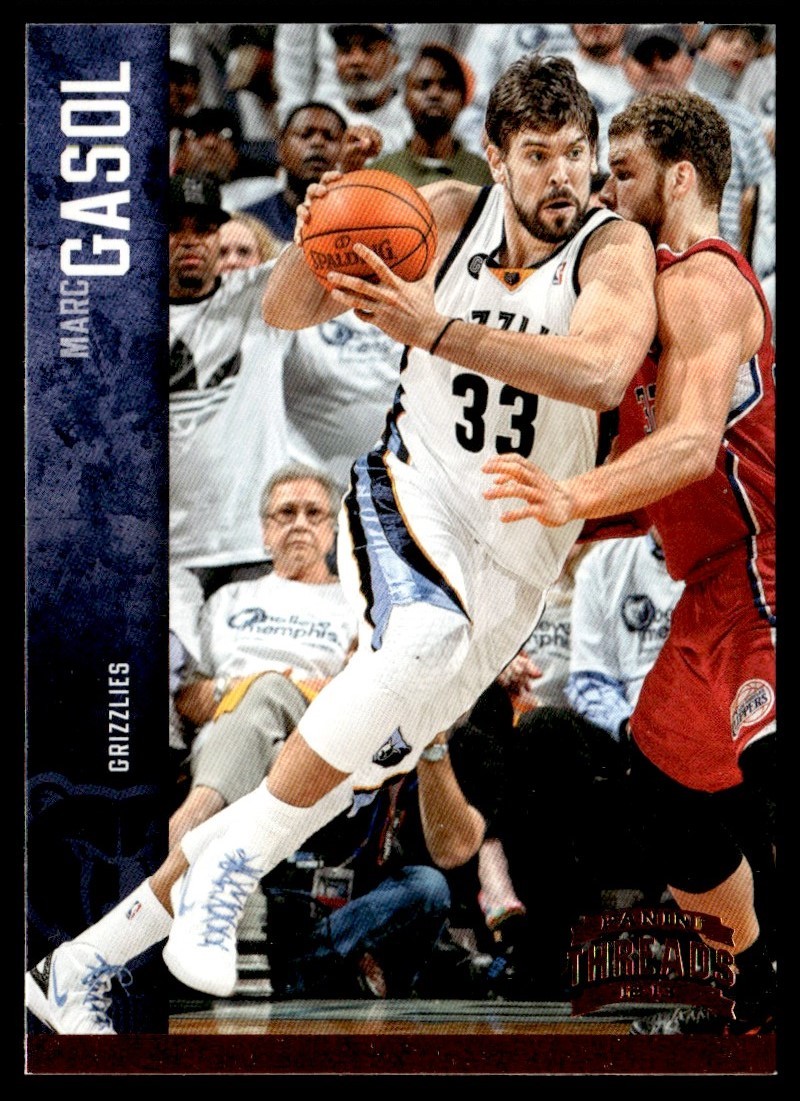2012-13 Panini Threads Marc Gasol Memphis Grizzlies #73