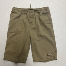 Levis Chino Shorts Slim Fit Beige  98 Cotton Youth XL 13-15 yrs Elastic waist