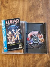 Lunar: The Silver Star Sega CD CIB Complete In Box Tested Working NO Reg Card
