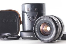 Exc 5 w/ Hood Canon FD 28mm F2.8 s.c. sc Wide Angle MF Prime Lens From JAPAN
