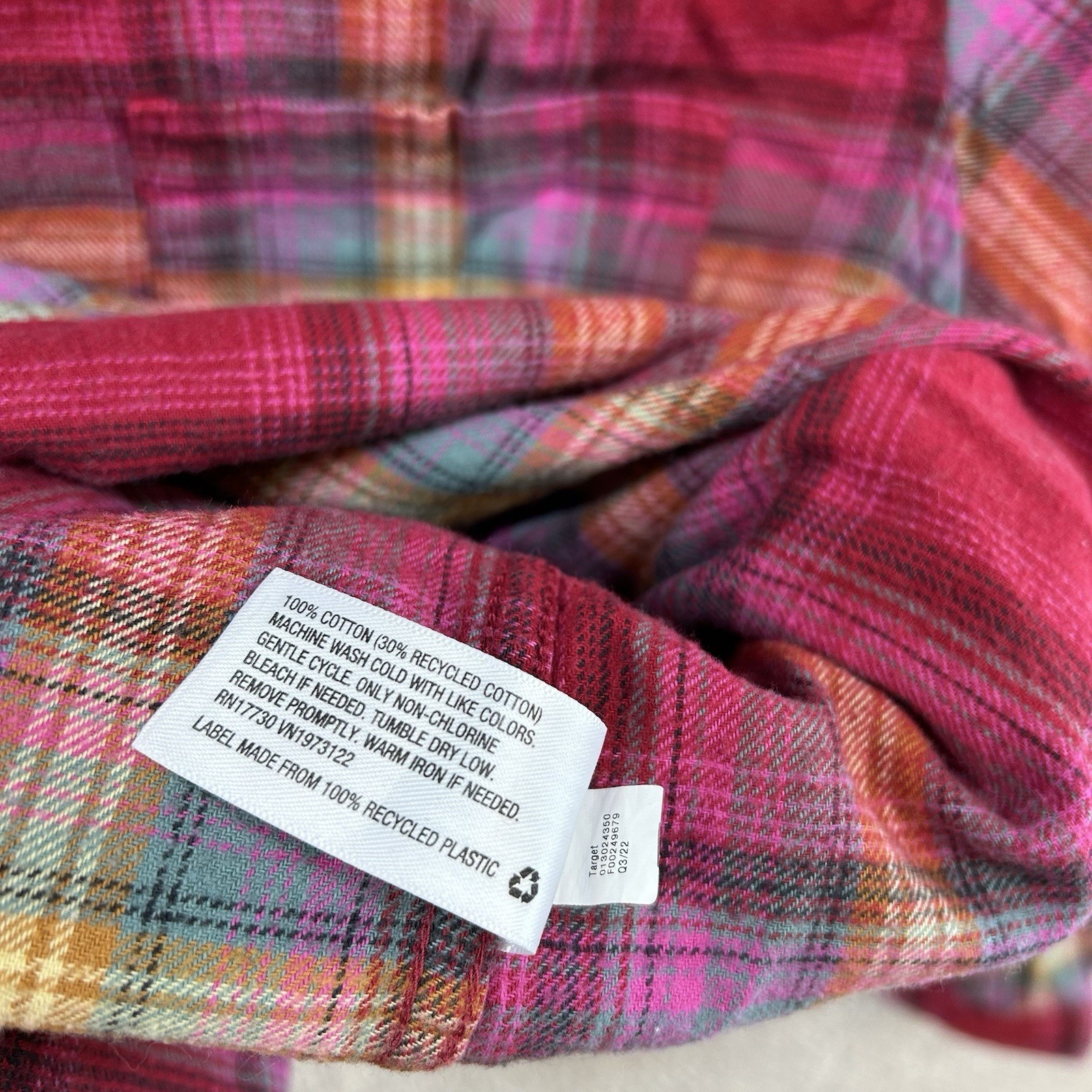 Universal Thread Women's Button Up Size Large Pin… - image 10