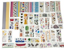 Lot of 37 Loose Mostly Creative Memories Stickers Variety Everyday Stickers