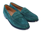 New G.H. Bass Madewell Whitney Green Suede Leather Penny Loafer Dress Shoe 6.5M — photo 2