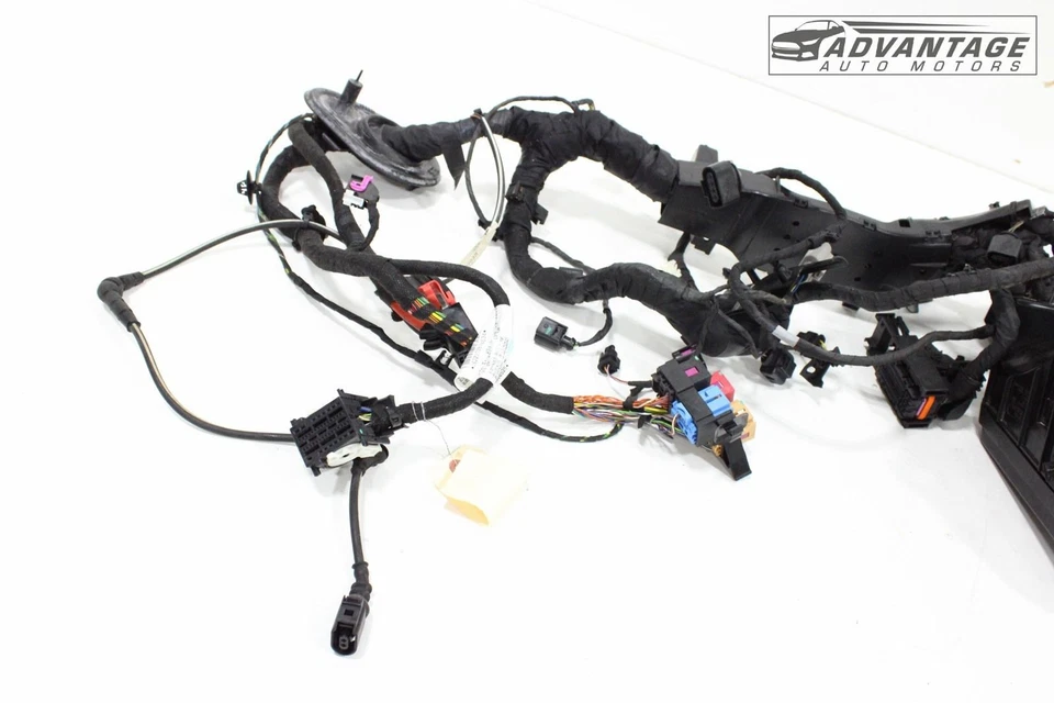 2018 AUDI A3 QUATTRO 8V 2.0L MOTOR COMPARTIMENTO FIO CHICOTE DE FIOS CABO FABRICANTE DE EQUIPAMENTO ORIGINAL - Imagem 2 de 4