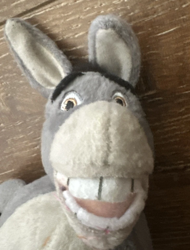 Dreamworks Shrek The Third Donkey And Puss In Boots As New - image 4 of 4