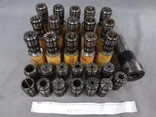 LOT 28x - TG100 Collet Collets TG-100 set 1/8" to 1" and 1.5" Holder Strt Shank