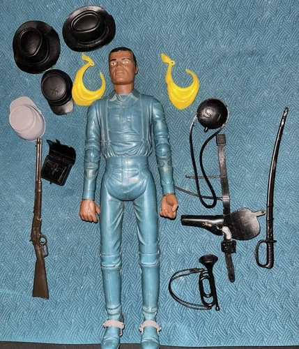 Marx Johnny West BOW CXR Custom Calvary Jed Gibson On Maddox Body + Accessories