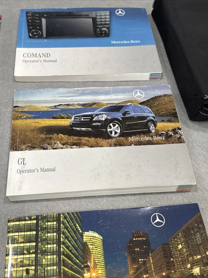 Mercedes Benz GL320 GL450 GL550 2009 juego manual del propietario estuche guía de navegación Foto 2 de 4