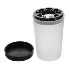 Plastic Nail Tool Organizer Cup Transparent Holder for Nail Art Brush Cleaning