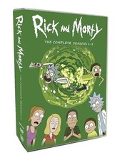 Rick and Morty: The Complete Seasons 1-8 DVD, 16-Disc, Box-Set 