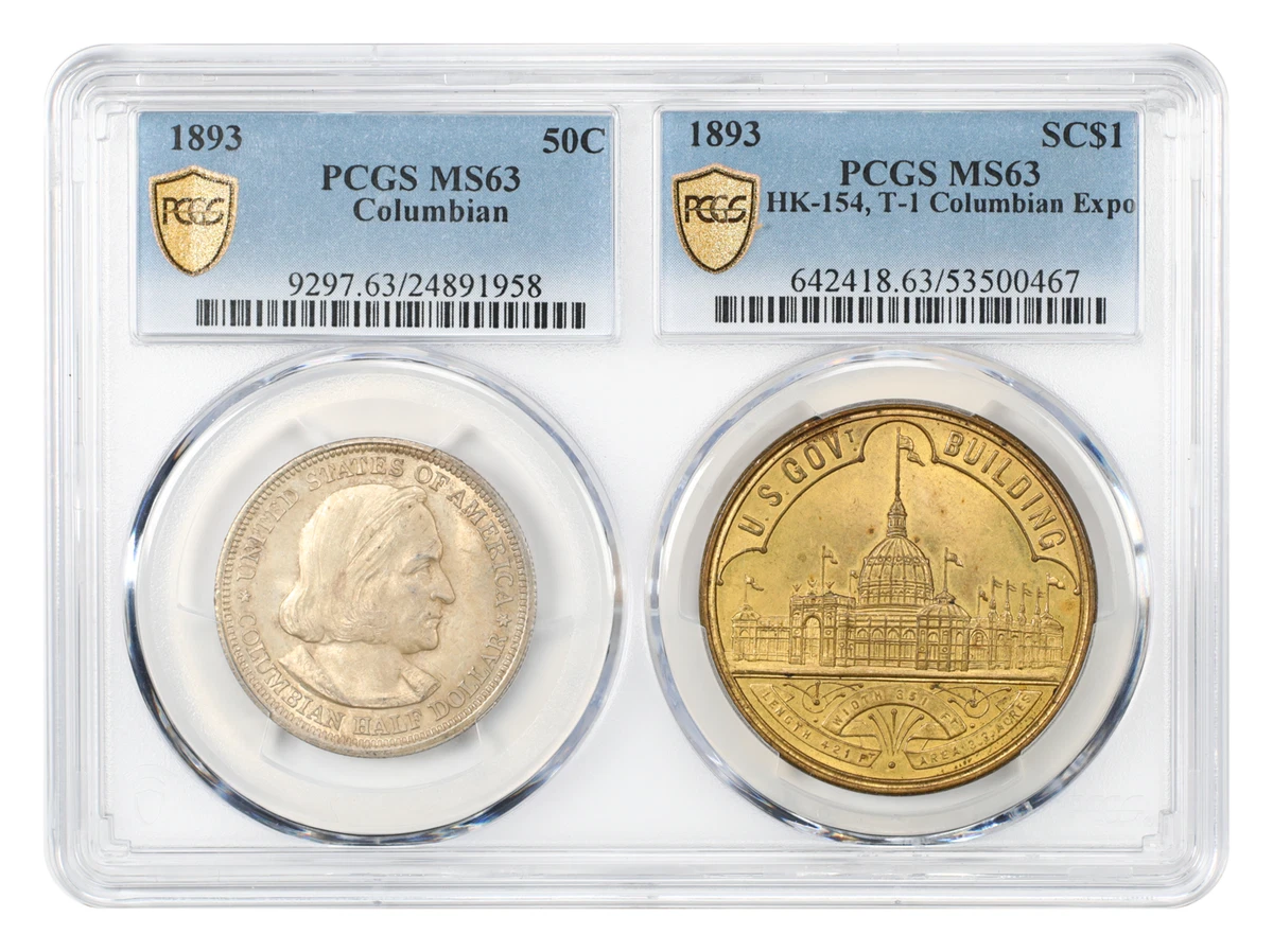 MS 63 Graded 1893 Year US Commemorative Coins for sale | eBay