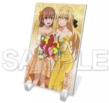 Acrylic Stand Panel Misaka Mikoto Miyo Plate A Certain Scientific Railgun