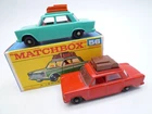 VINTAGE MATCHBOX LESNEY No.56b FIAT 1500 PAIR / ONE ORIGINAL BOX 1965