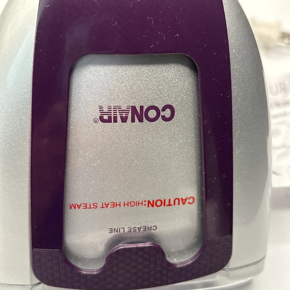 Conair Turbo Extreme steam HandHeld Fabric Steamer - Plum - Image 3 of 4