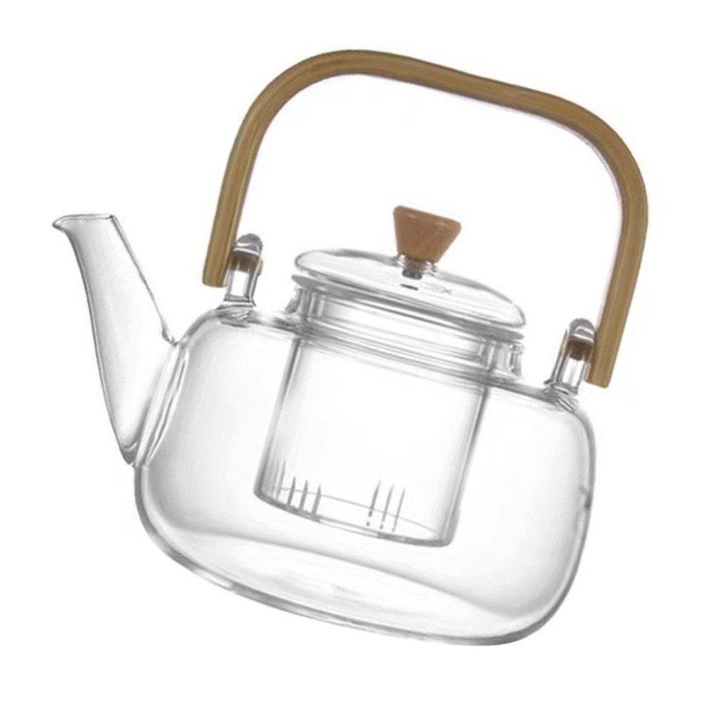Bollitori Per Tè Teiera Con Infusore Di Bollitore Il Trasparente