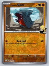 Cynthia's Gible Common ME: Ascended Heroes 109/217 NM Reverse Holo