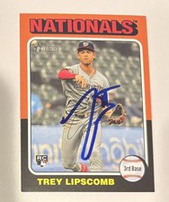 Trey Lipscomb Signed 2024 Topps Heritage Card Autographed