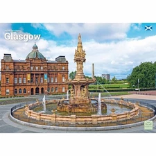 Glasgow 2026 A4 Wall Calendar