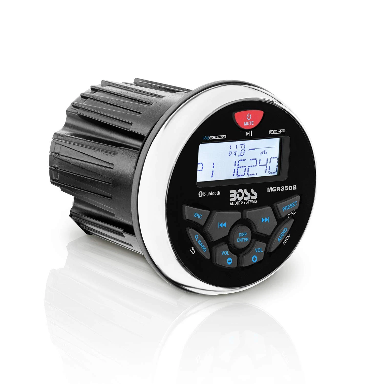 BOSS Audio Systems MGR450B Marine Boat Stereo Gauge Receiver - Thumbnail 5