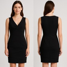 White House Black Market Black Sheath Dress – Size 6 - Little Black Dress