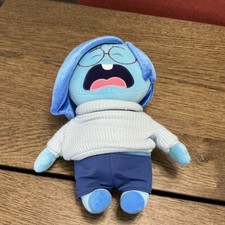 Disney Inside Out Sadness Blue Soft Plush Stuffed Doll Toy 11  