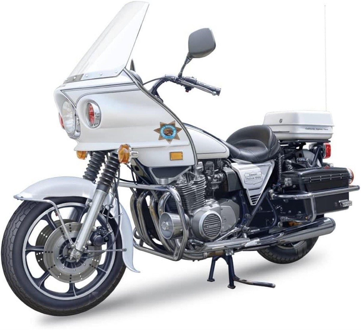 1/12 The Bike Series No.59 Kawasaki KZ1000C Police 1000 1981